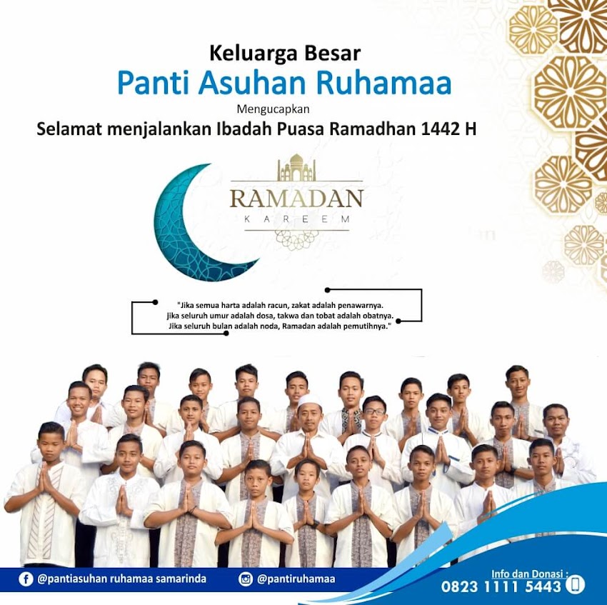 Selamat Menjalankan Ibadah Puasa Ramadhan 1442 H / 2021 M