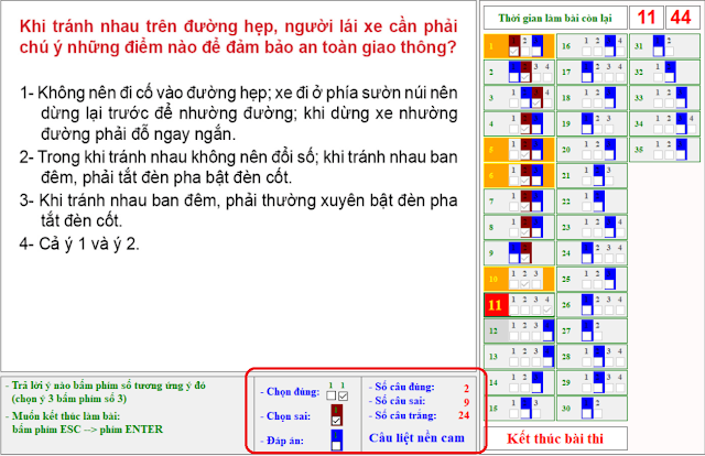 Phần mềm sát hạch 600 câu_5