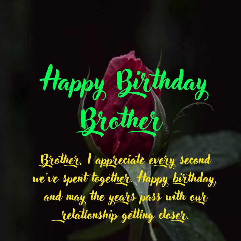 Happy Birthday Brother Images with Quotes