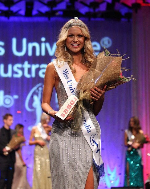 Miss Universe Australia 2012 winner Renae Ayris
