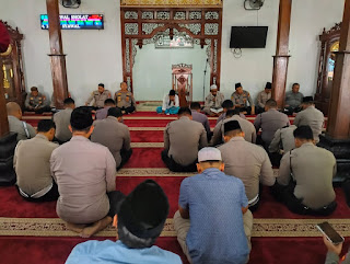 Bina Mental dan Rohani, Personel Polresta Tangerang Polda Banten Gelar Yasinan