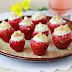 How To Make Cheesecake Stuffed Strawberries