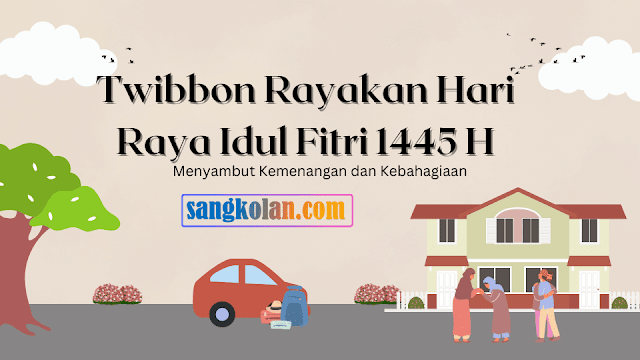 Twibbon Rayakan Hari Raya Idul Fitri 1445 H