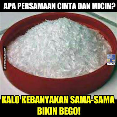 10 Meme 'Kebanyakan Micin' Ini Bikin Ngakak Sampai Bego