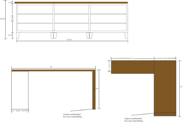 corner desk designs