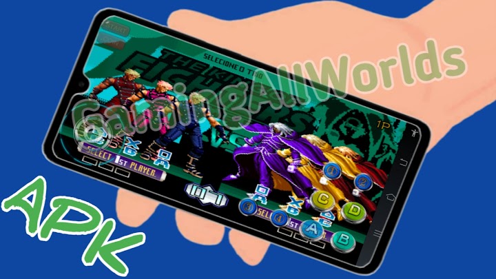 The king of fighters 2002 Triple all Mix Game Android APK 