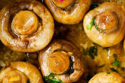 GARLIC BUTTER MUSHROOMS RECIPE