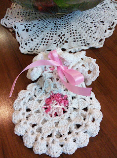 free crochet pattern, free crochet sachet pattern, free crochet doily pattern, free crochet bridal purse pattern, Shyama Nivas, sweetnothingscrochet, blogaday, spreadsmiles, Anchor knitting cotton, Milford satin knitting cotton, Pradhan Embroidery Stores, gift ideas, great craft ideas, lace patterns, crochet lace patterns, home use ideas, tea sachet,