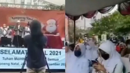 Ada Sholawatan di Acara Kampoeng Natal, Nicho Silalahi: Woi Jangan Kau Rusak Damainya Natal Kami dengan Intervensi Kalian!