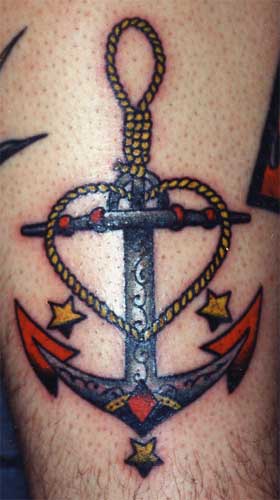 Anchor tattoos