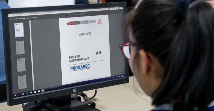 PRONABEC: Conoce los impedimentos para postular al concurso BECA 18 - 2022 - www.pronabec.gob.pe