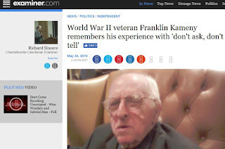 Franklin Kameny Gay Is Good gay rights DADT Rick Sincere WWII