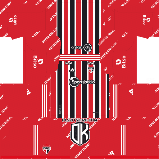 São Paulo FC DLS Kits 2022-2023 Adidas - DLS custom kits (Away)