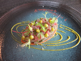 Yellow Fin Tuna Tartare Tart