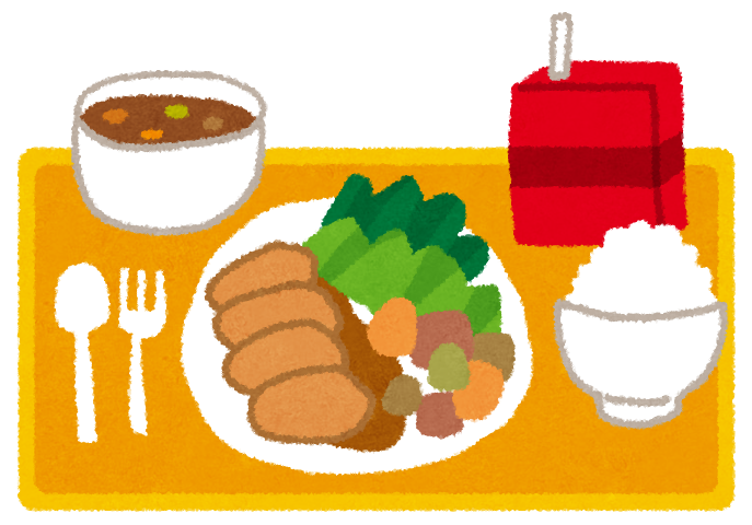 給食のお膳のイラスト かわいいフリー素材集 いらすとや