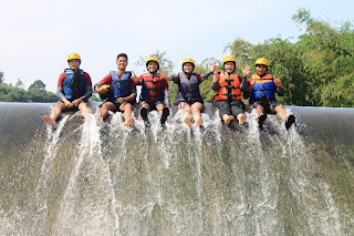 villa sukabumi luas besar dekat rafing arung jeram bogor sukabumi