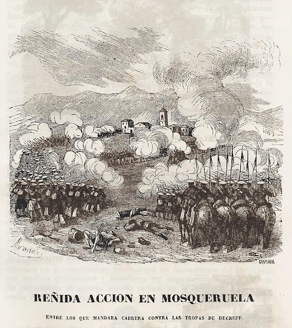 Guerras Carlistas, Mosqueruela, Ramón Cabrera
