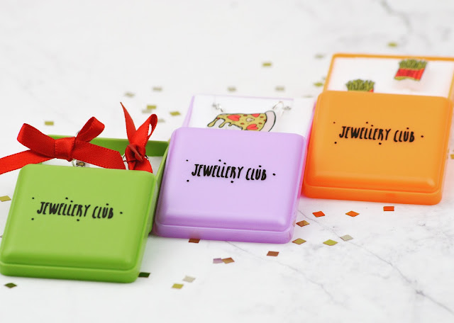 Lovelaughslipstick blog - House Of Wonderland Jewellery Club Pizza Party Themed Monthly Jewellery Subscription Boxes Review