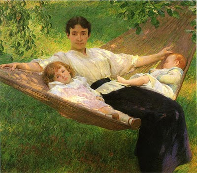 Victorian Fashion Timeline on 19th Century American Women  American Artists Paint Victorian Hammocks