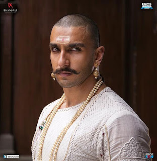 Ranveer Singh from Bajirao Mastani HD Poster look