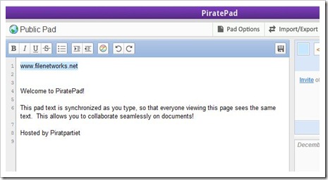 PiratePad