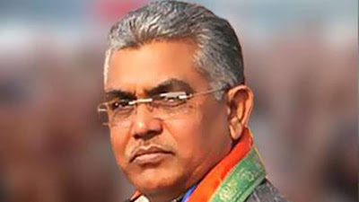 Attack on BJP State President Dilip Ghosh Convoy