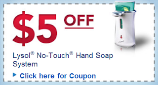 $5 off Lysol Coupon