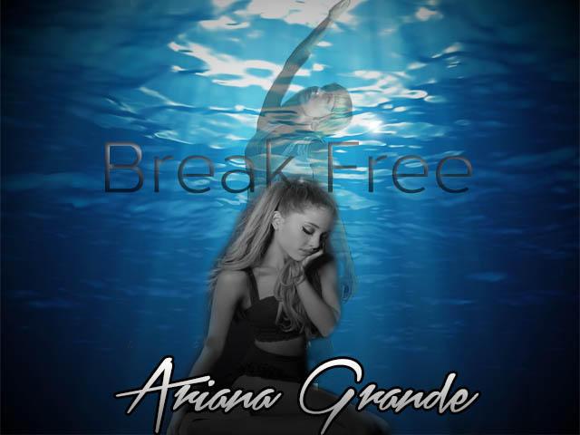 Break Free Ariana Grande Feat Zedd Lyrics And Notes For Lyre Violin Recorder Kalimba Flute Etc