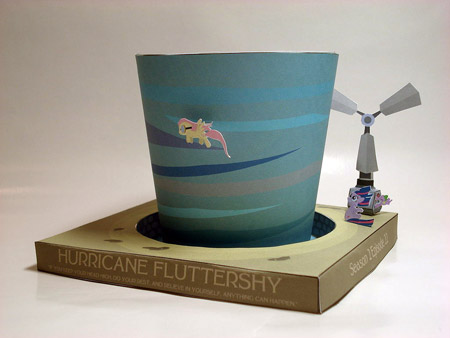Hurricane Fluttershy Papercraft