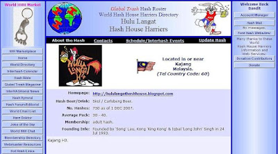 HLH4 page on World Hash House Harriers Directory