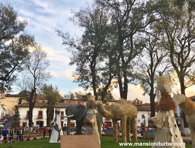 The Wise Men at the Monumental Nativity in Pátzcuaro