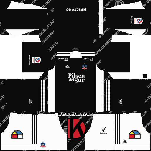 Colo-colo Kits 2022-2023 Adidas - Dream League Soccer Kits 2019 (Away)
