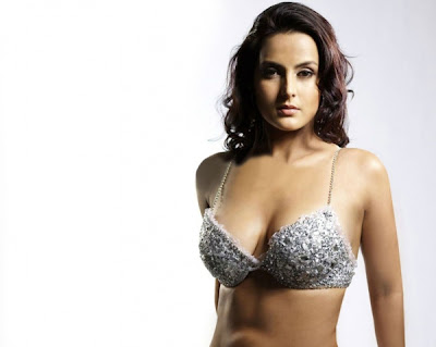 Tulip Joshi in min skirt