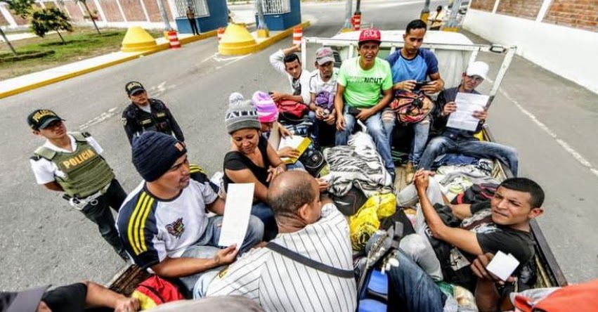 Aumenta el ingreso de venezolanos por Tumbes a más de 1200 al día, luego de la suspensión de la exigencia del pasaporte