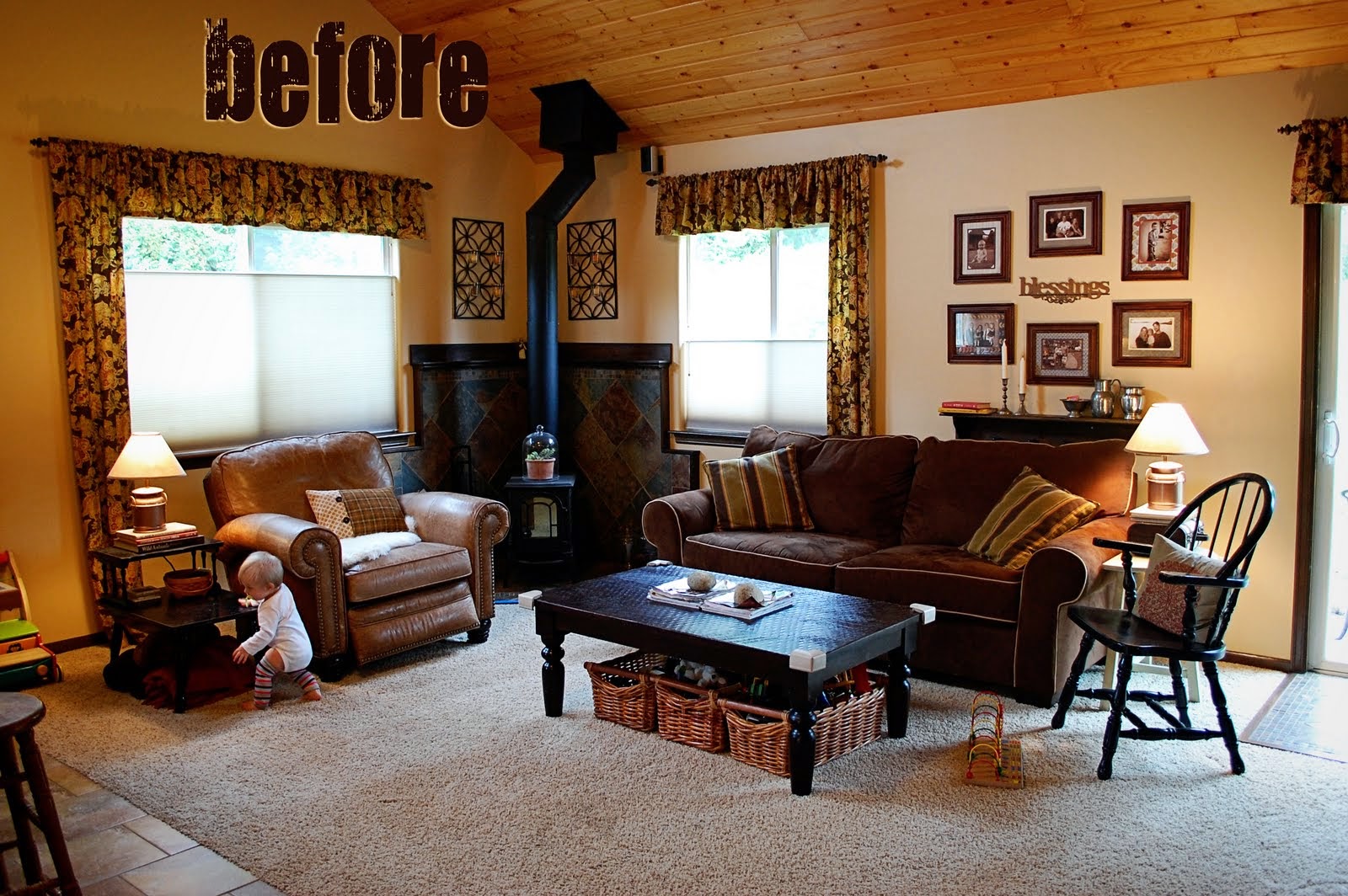 corner fireplace room layout