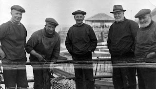 Jack Avery (left) with Sheringham Fishermen