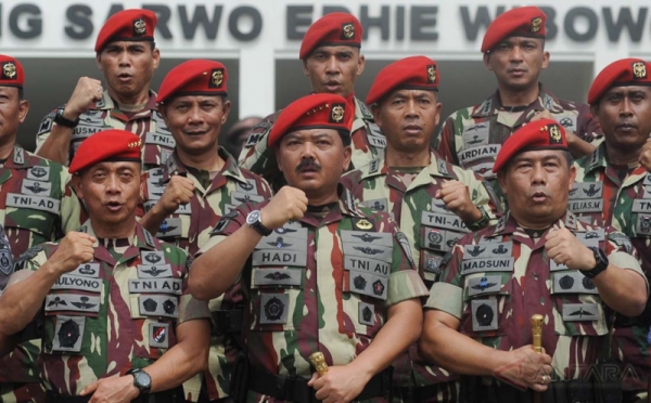 Mutasi 126 Perwira TNI Termasuk 91 Pati, Inilah Nama-nama Mereka