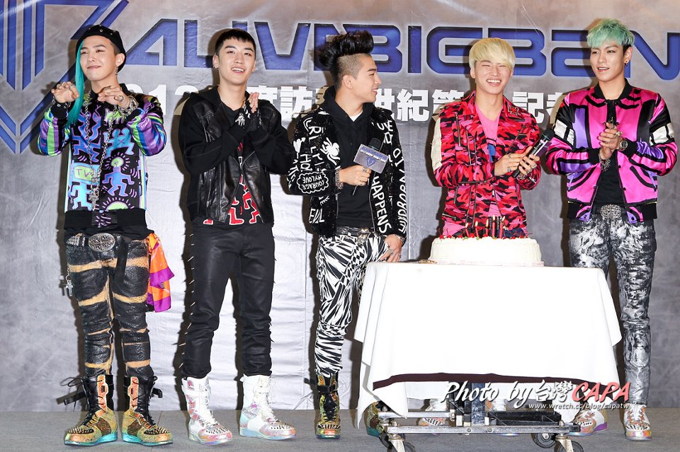 BIGBANG Press Conference in Taiwan