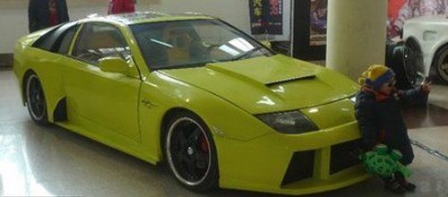 Nissan 300ZX and Lamborghini Murcielago