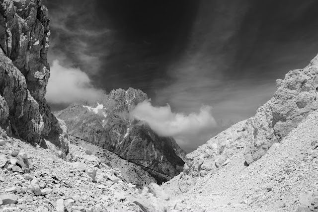 Fotografia del Gran Sasso da Vado di Corno