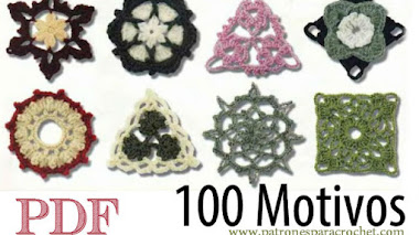 100 motivos y patrones para tejer crochet / pdf para descargar