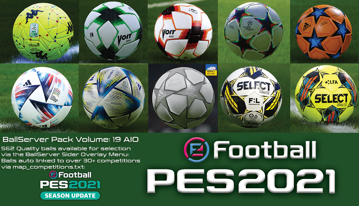 eFootball PES 2021 BallServer Pack Volume: 19 AIO