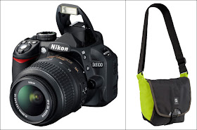 nikon d3100 and crumpler four million camera bag