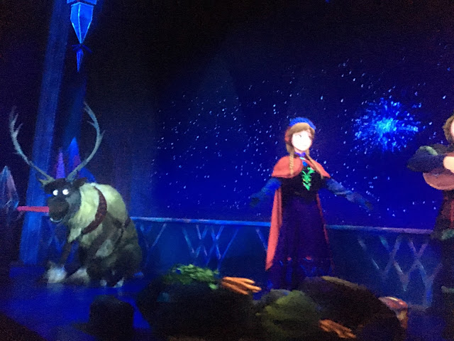 Anna and Kristoff Frozen Ever After Epcot Disney World