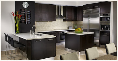 Interior Design Kitchen on Interior Design  Black Modern And Fresh Interior Design Kitchen Ideas