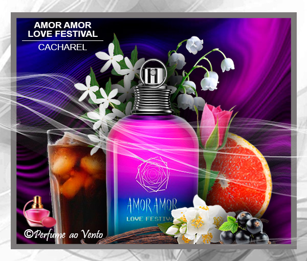 perfume ao vento, perfume, parfum, fragrância, fragrance, flanker, lançamento 2020, 2020, cacharel, amor amor, amor amor love festival