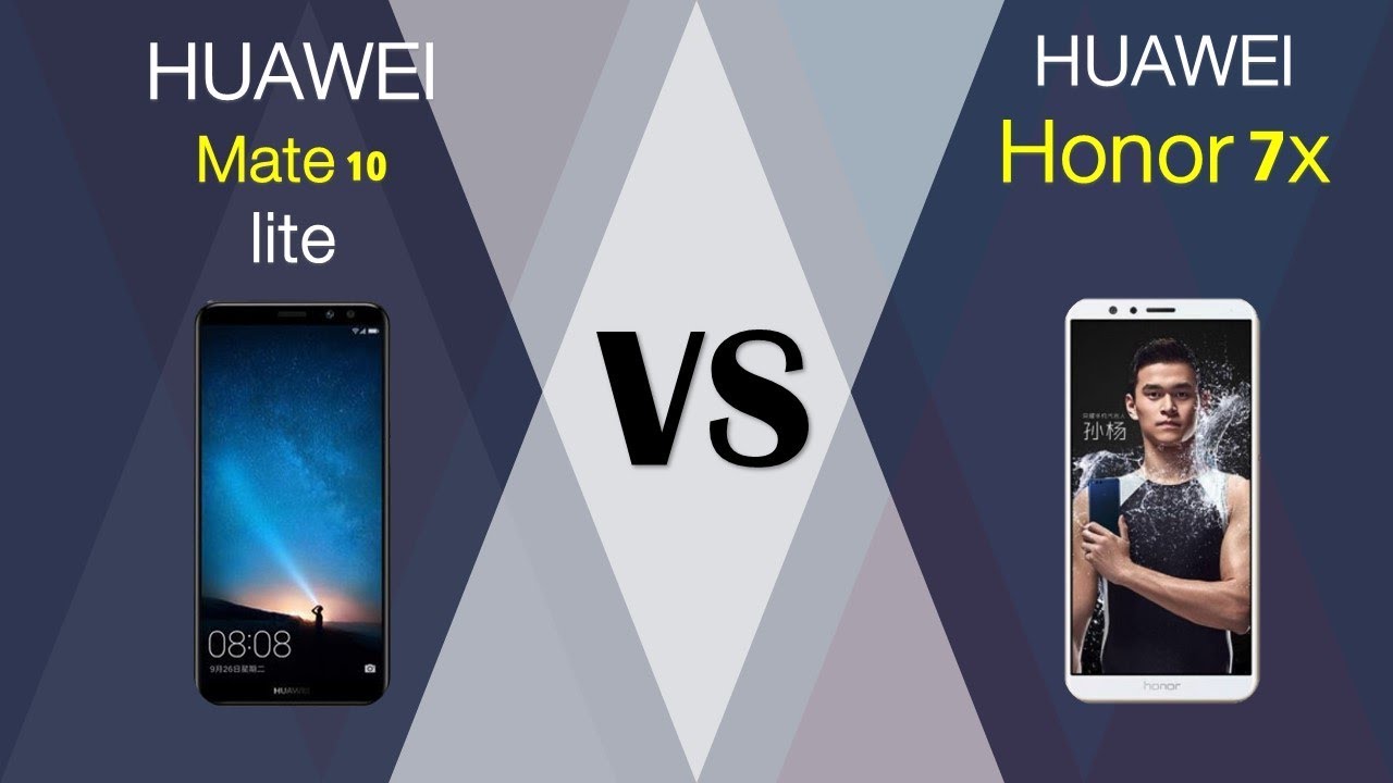 huawei mate 10 lite vs honor 7x 8 6