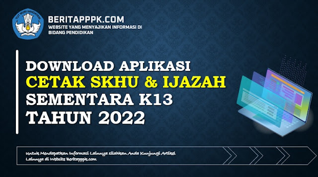 Download Contoh SKHU Sementara SD K3 2022