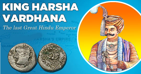King Harshavardhana
