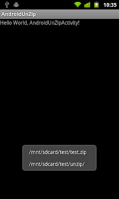 Unzip zip file using java.util.zip Unzip zip file using java.util.zip